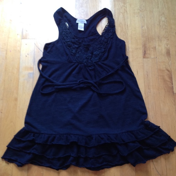 Bathing Suit Crotchet Coverall Racer Back Sz Small - Picture 6 of 8